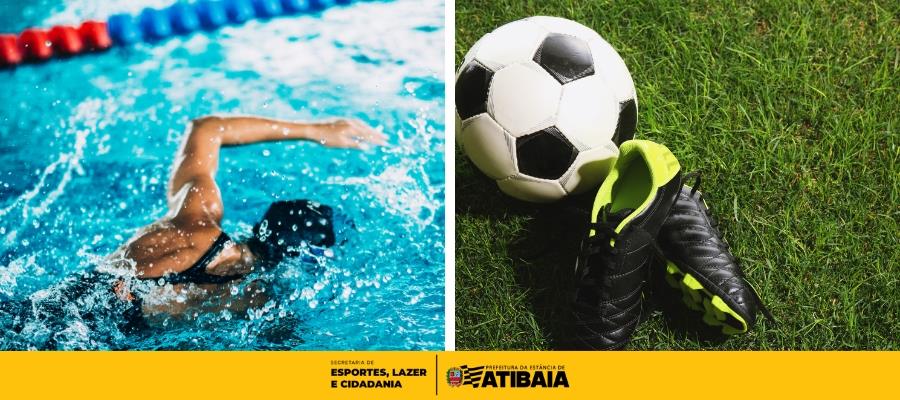 Prefeitura abre inscrições para aulas de natação e futebol voltadas ao público infantil