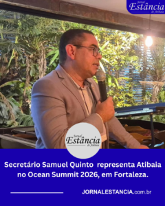 Secretário de Cultura, Samuel Quinto Feitosa