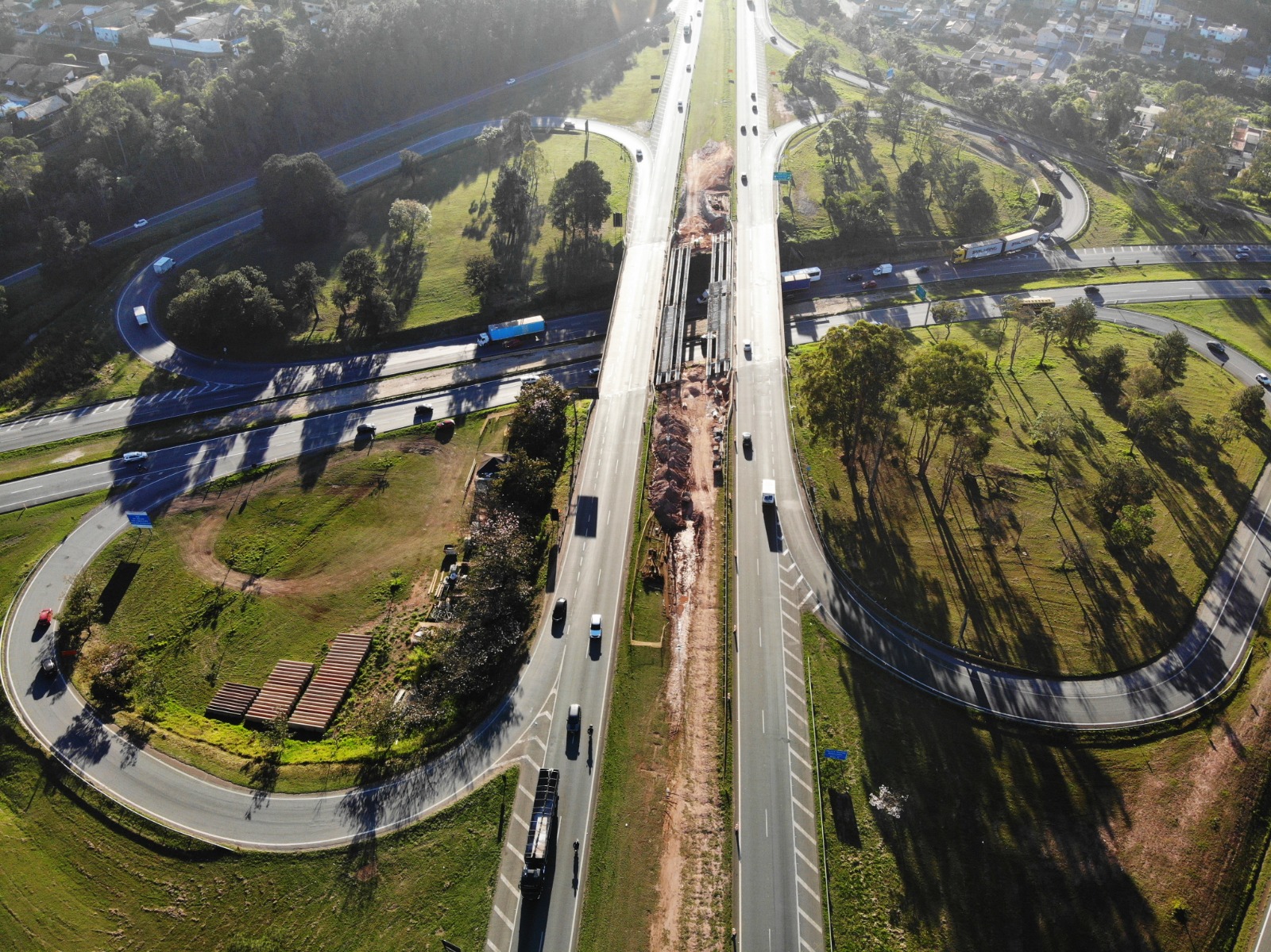 Rodovia Fernao Dias com a Rodovia Dom Pedro