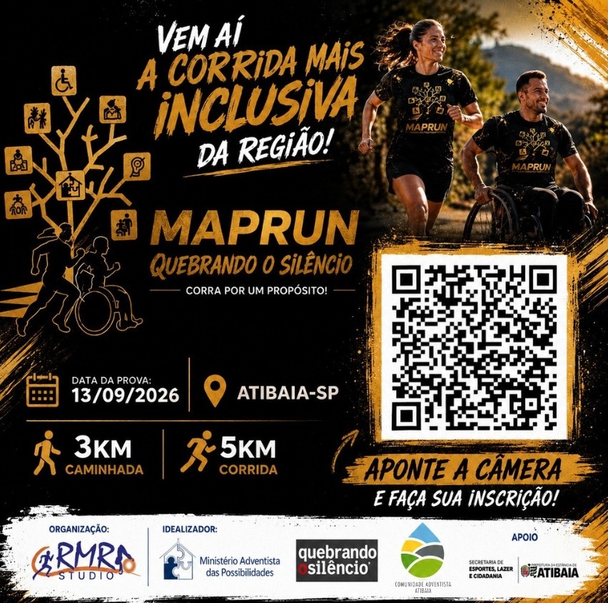 MAPRUN – Quebrando o Silêncio: Corra por um Propósito