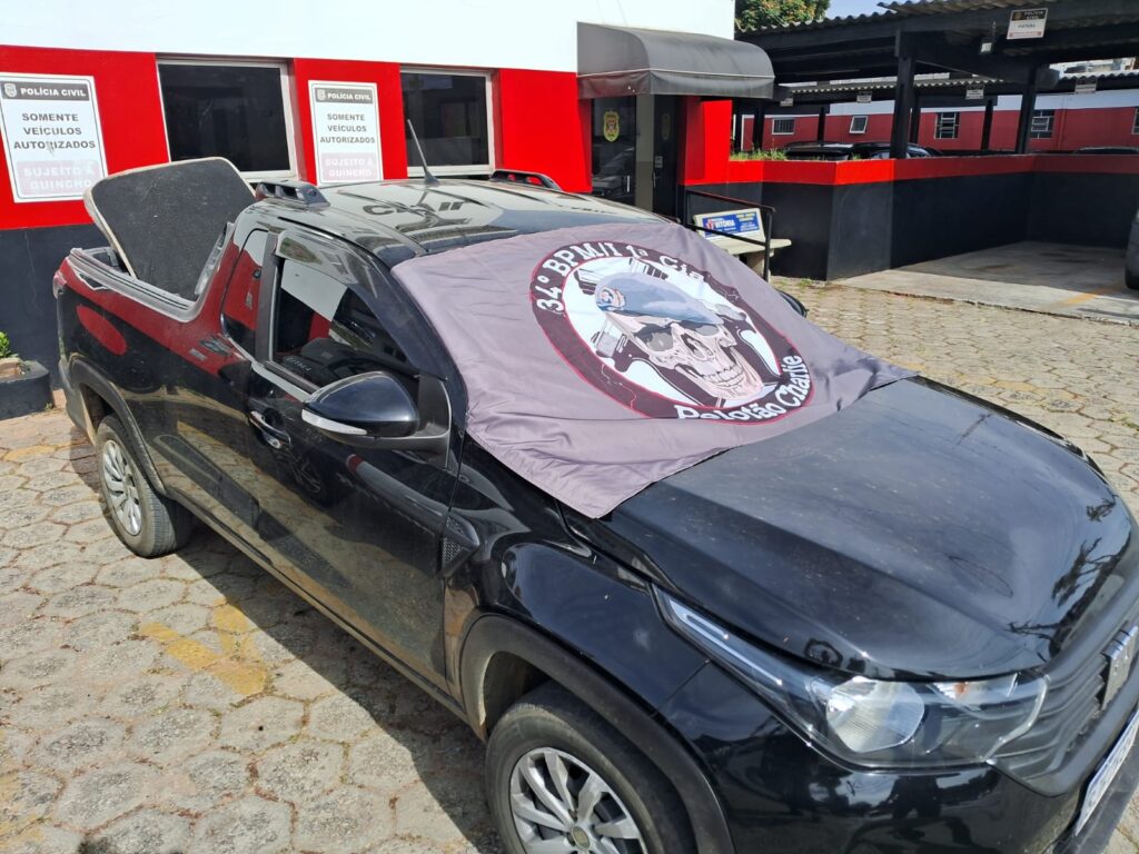 PM recupera veículo furtado na Rodovia Capitão Bardoino