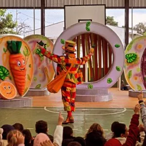 Espetáculo O Mundo Colorido dos Alimentos