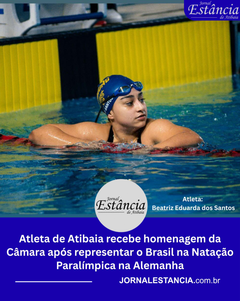Natação Paralímpica, atleta Beatriz Eduarda dos Santos