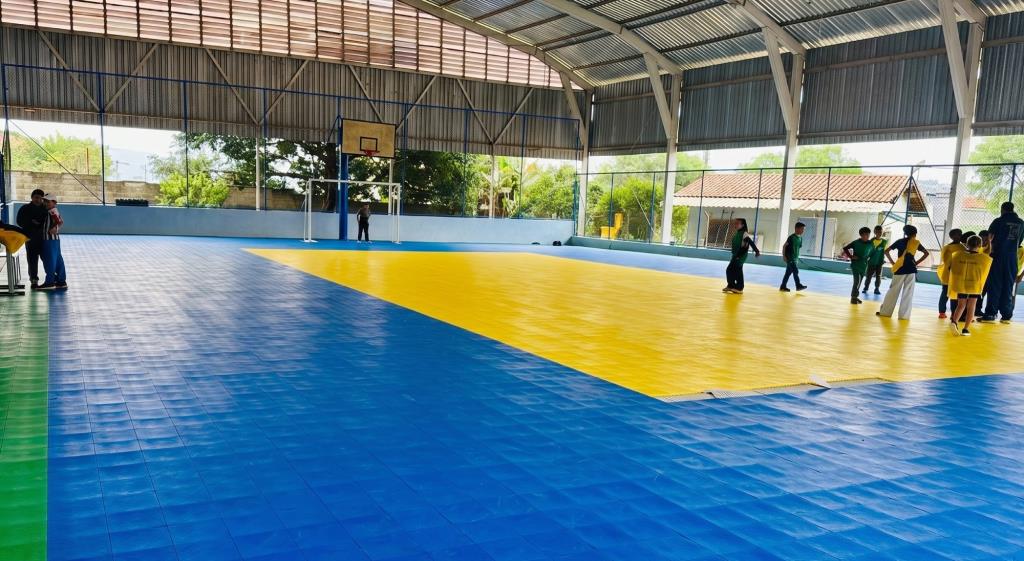 escola em Atibaia EM Maria Kazuko bairro do Tanque