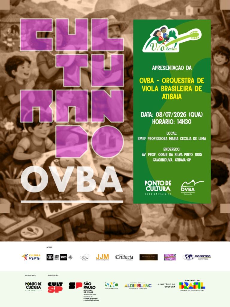 Viola Caipira, Ponto de Cultura OVBA, Orquestra de Viola Brasileira de Atibaia (OVBA)