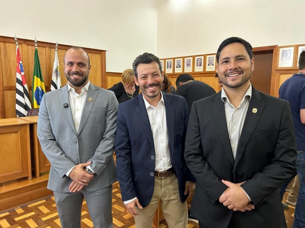 Lucas Garcia, Daniel Martini e Derek Bonjardim