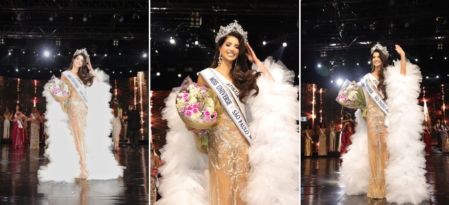 Larissa Galvão, de Atibaia, é eleita Miss Universe São Paulo e representará o estado no concurso nacional