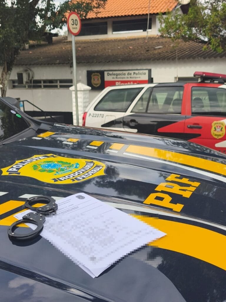 PRF na Rodovia Fernão Dias.