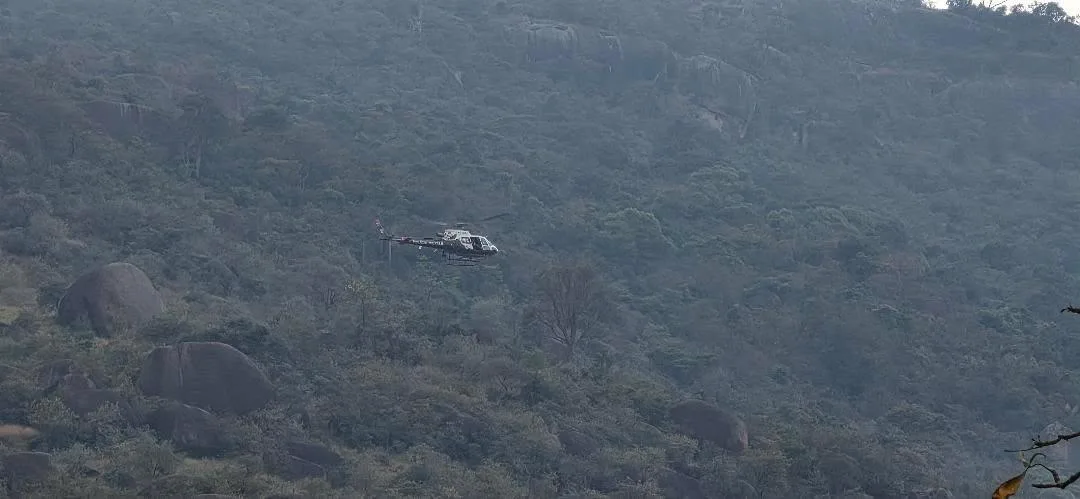 Helicóptero é acionado após turista sofrer acidente na Pedra Grande