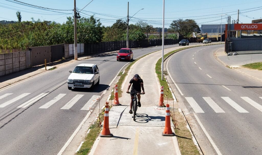 ciclovia da Avenida Jerônimo de Camargo