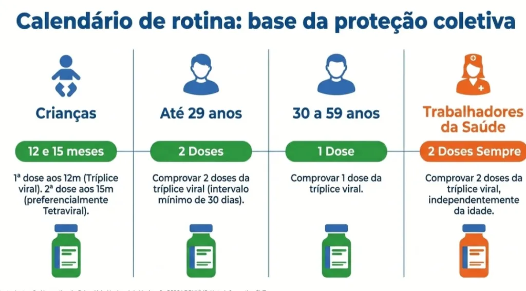 vacinação contra o sarampo