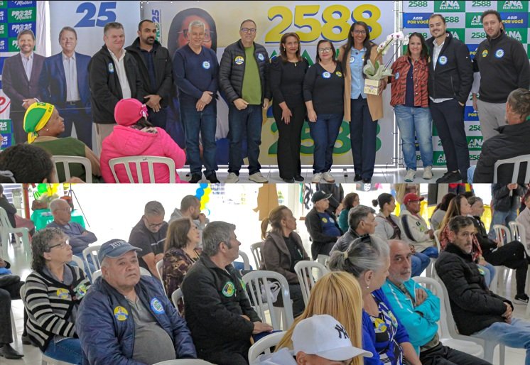 Ana Beathalter inaugura comitê eleitoral
