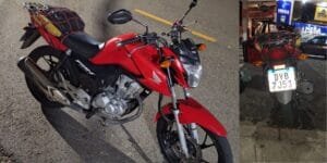 Motocicleta é furtada no bairro Jardim do Lago, em Atibaia