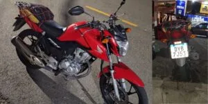 Motocicleta é furtada no bairro Jardim do Lago, em Atibaia