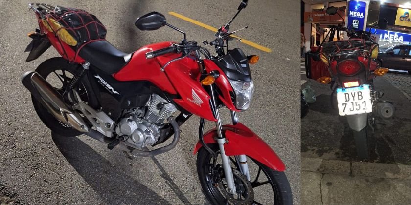 Motocicleta é furtada no bairro Jardim do Lago, em Atibaia