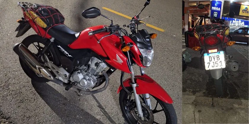 Motocicleta é furtada no bairro Jardim do Lago, em Atibaia