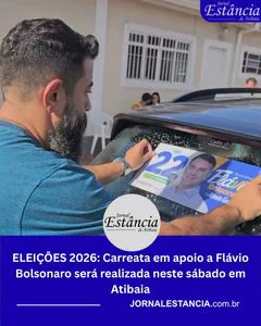 Carreata em apoio a Flávio Bolsonaro