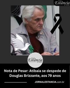 Nota de Pesar: Atibaia se despede de Douglas Brizzante, aos 79 anos