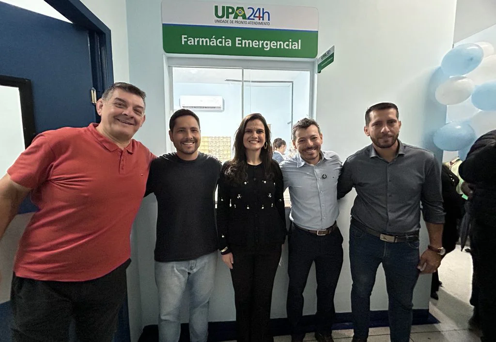 Prefeito Daniel Martini inaugura Farmácia Emergencial na UPA Cerejeiras, em 